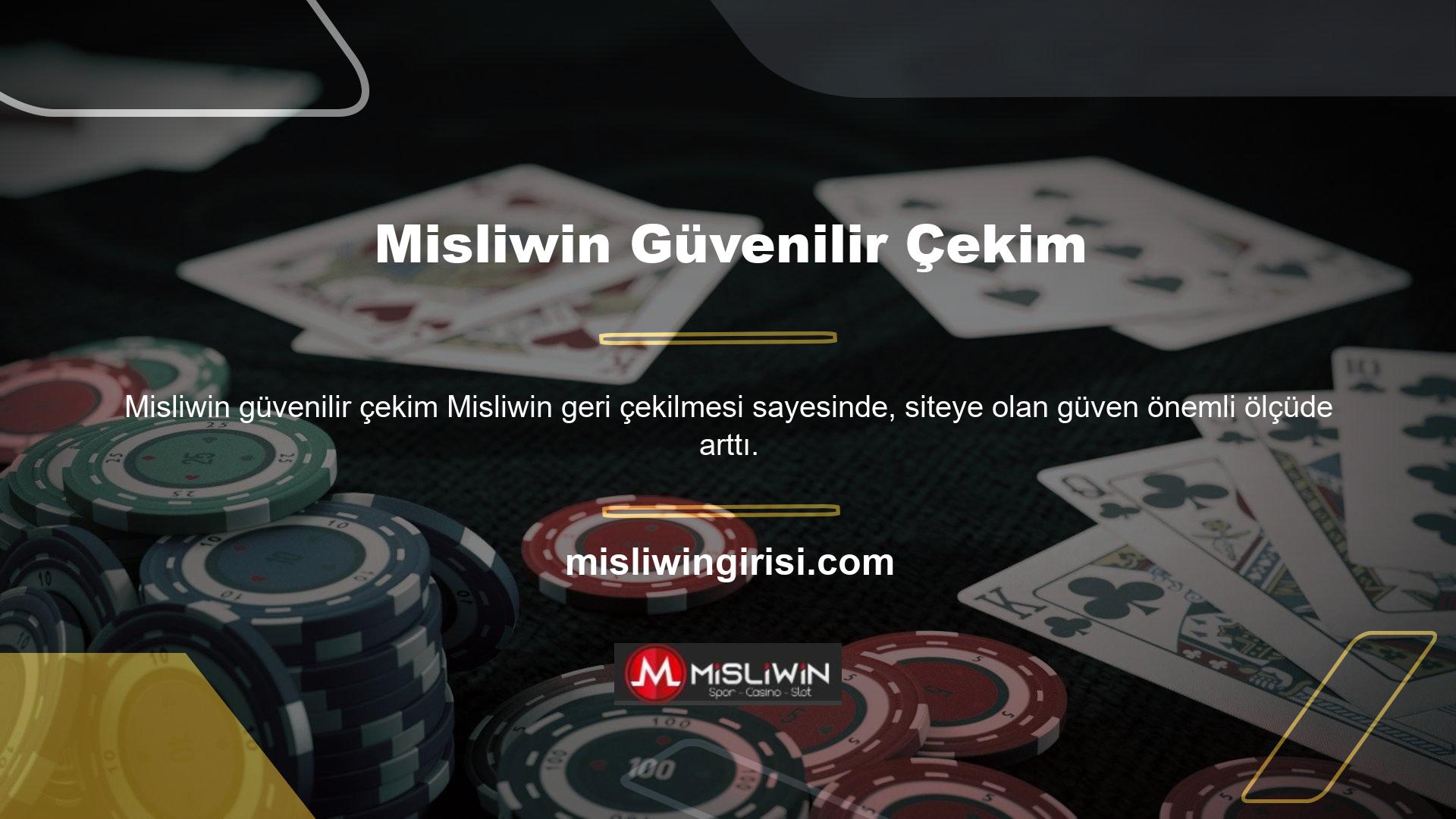 Misliwin oyunu ve Casino'nun en son site bağlantısı Misliwin com olarak değiştirildi